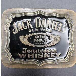 Bergamot 1993 Jack Daniel’s Brass Belt Buckle